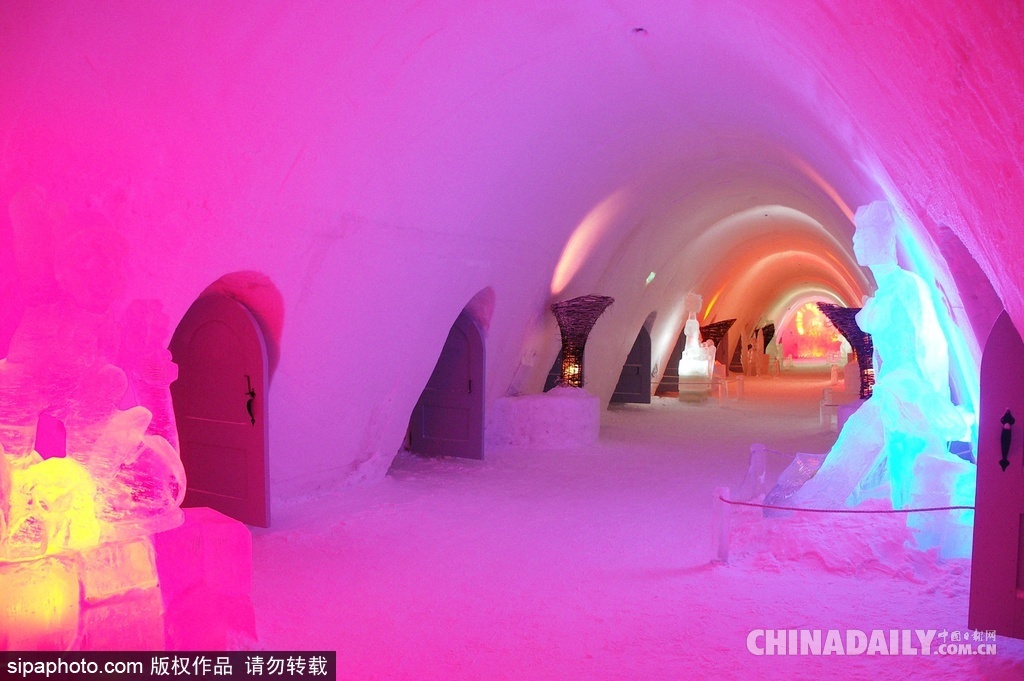 盤(pán)點(diǎn)奇特的冰雪旅館 仿佛置身童話(huà)世界