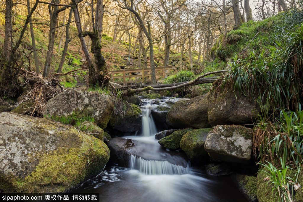 英國：德比郡天空現(xiàn)絕美日出 夢幻天空如臨仙境