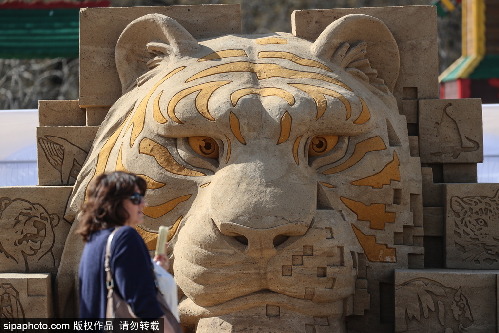 精美絕倫巧奪天工 俄羅斯沙雕錦標賽藝術家高超技藝另人驚嘆