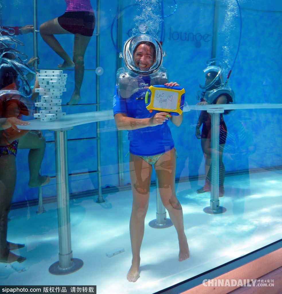 拼的就是創意 盤點水下世界趣聞不斷