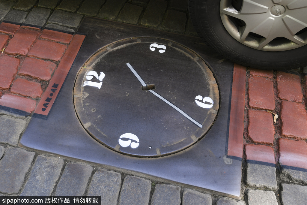 幽默創意占領布魯塞爾街頭 藝術家3D街頭藝術繪畫作品