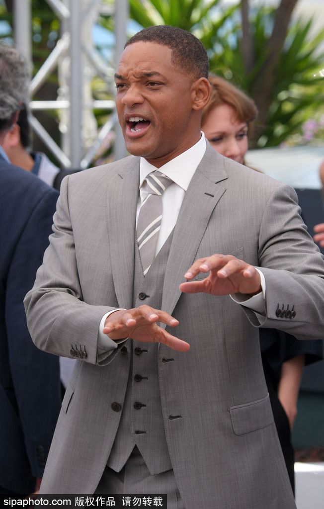 70屆戛納：你腫么了？威爾·史密斯變”逗比表情帝“一言難盡