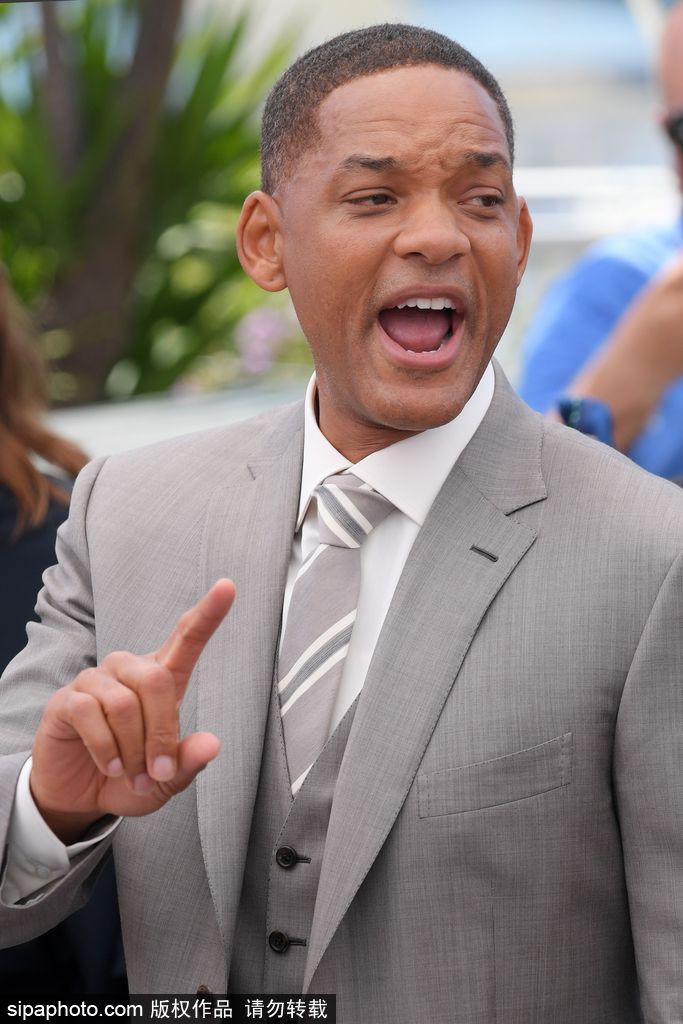 70屆戛納：你腫么了？威爾·史密斯變”逗比表情帝“一言難盡