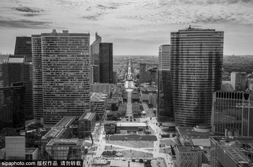 法國：凱旋門視角下的巴黎城市風(fēng)光