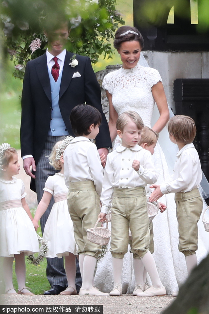 英國(guó)凱特王妃妹妹大婚 婚禮現(xiàn)場(chǎng)現(xiàn)場(chǎng)浪漫甜蜜