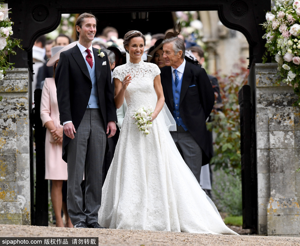 英國凱特王妃妹妹大婚 婚禮現(xiàn)場現(xiàn)場浪漫甜蜜
