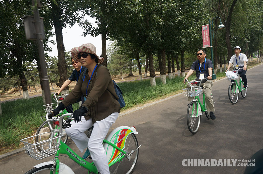 “綠色騎行”迎世界環境日