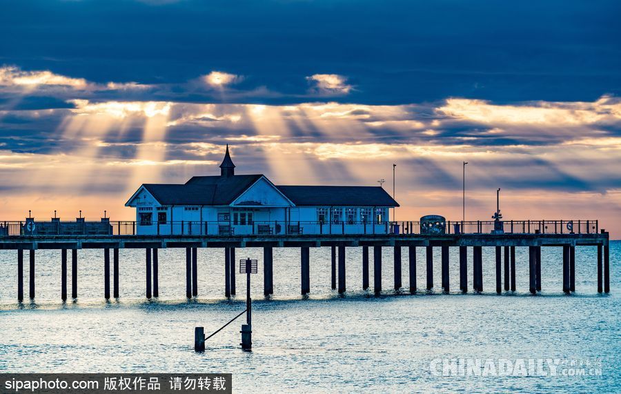 美到心坎里 英國索思沃爾德海邊風光