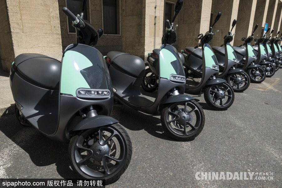 德國柏林也刮起“共享風(fēng)” 街頭現(xiàn)共享電動車