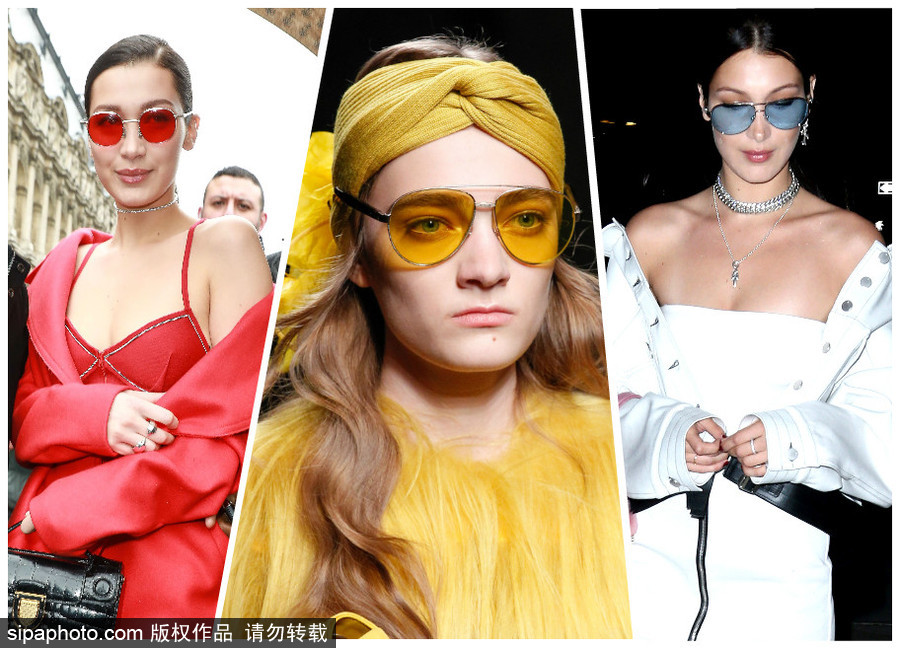 這個夏天想玩高逼格 就入手個彩色墨鏡吧！