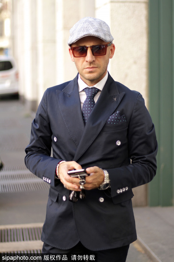 盤點意大利男人的“帽子戲法” 瞬間變身時髦紳士