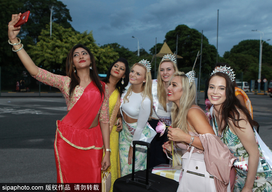 誰更美？2017英國小姐與斯里蘭卡小姐同臺競艷