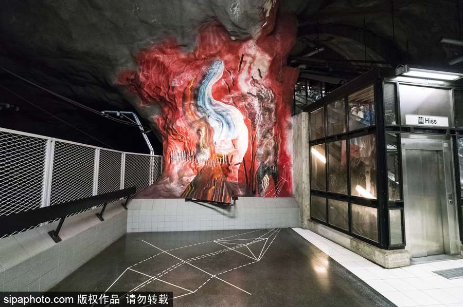 去瑞士看世界上最奇特的地鐵站 斯德哥爾摩從來(lái)不讓人失望