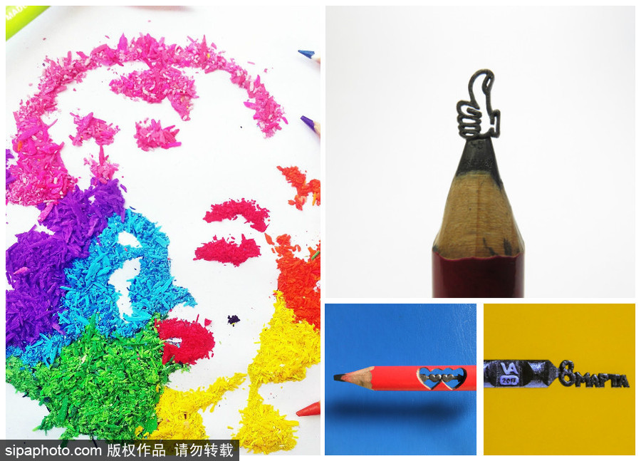 盤點筆尖上的藝術！創意無人能敵