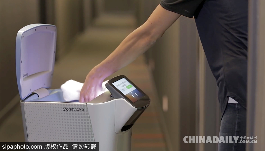 日本一飯店引進(jìn)機(jī)器人 自動(dòng)配送用品到客房