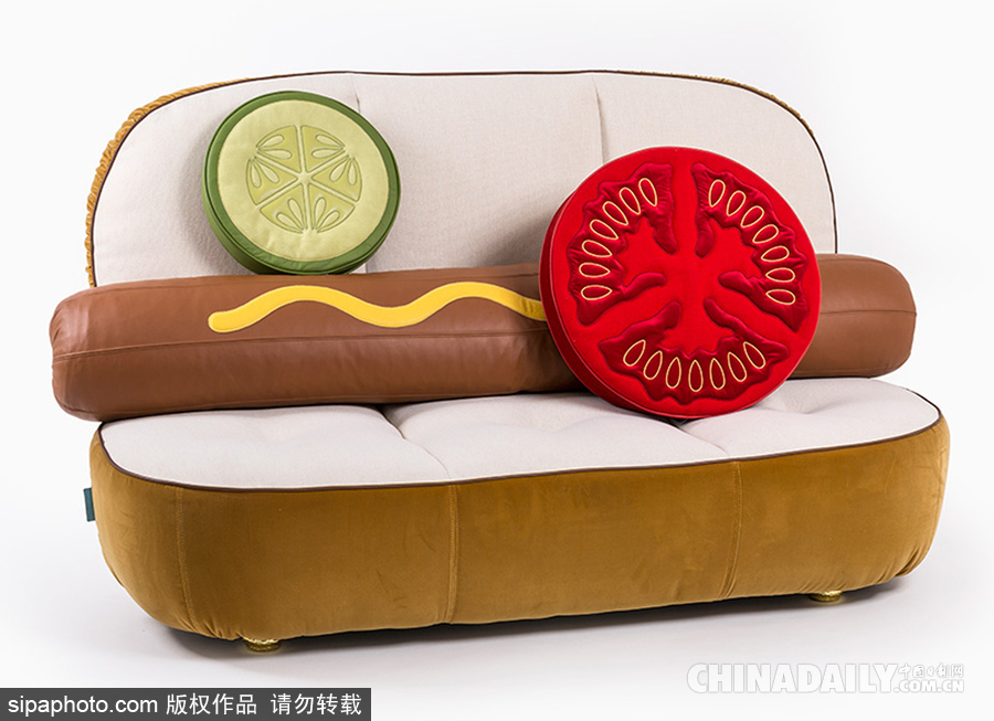 意大利設計公司打造創意家居 “快餐食物”變家具