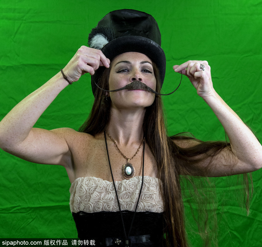 2017世界胡須錦標(biāo)賽美國奧斯汀精彩上演 參賽選手奇招盡出胡須造型任性獨(dú)特