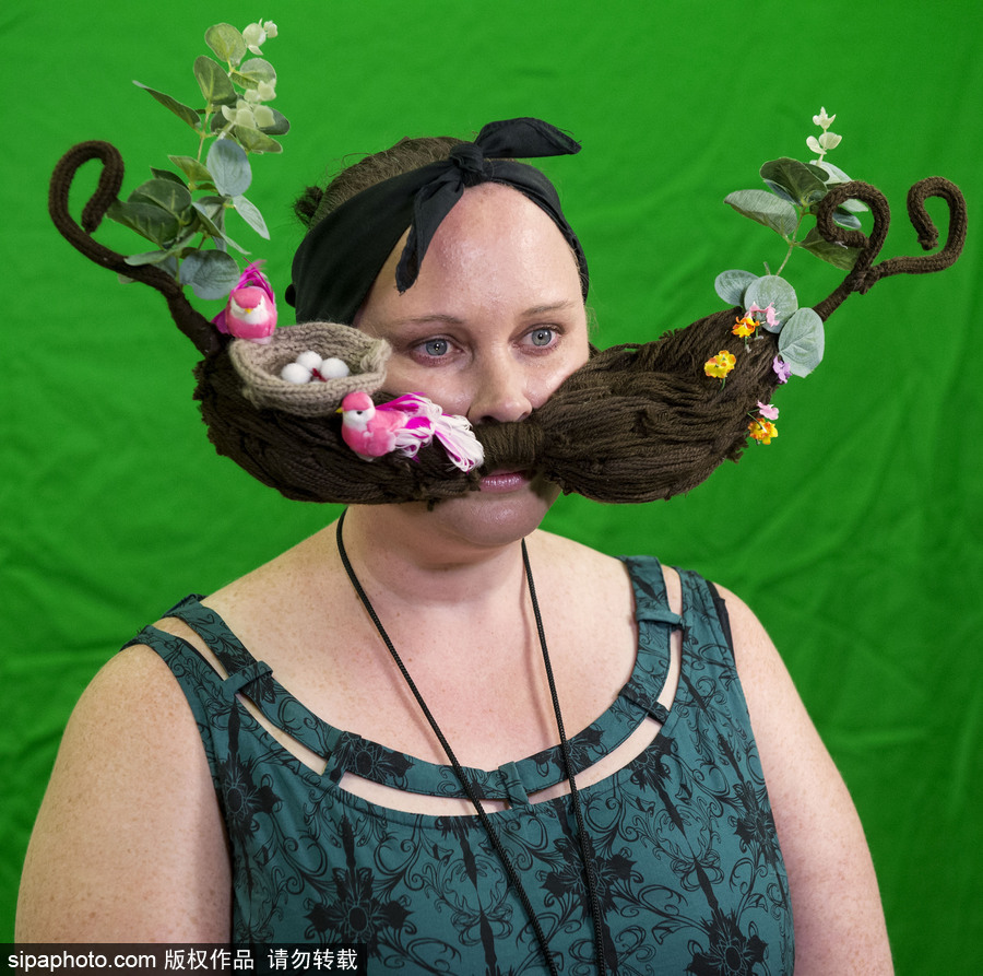 2017世界胡須錦標(biāo)賽美國奧斯汀精彩上演 參賽選手奇招盡出胡須造型任性獨特