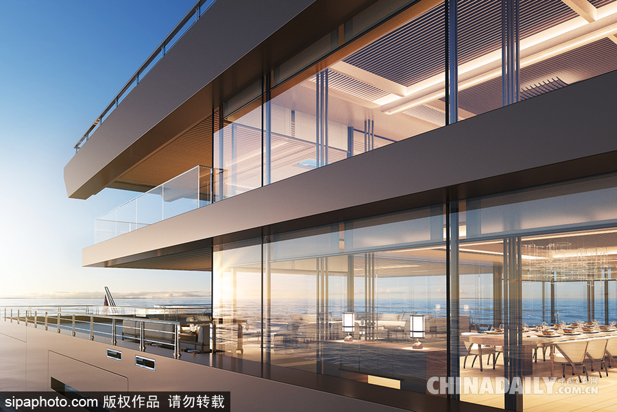 奢華到?jīng)]朋友！荷蘭公司設(shè)計(jì)超豪華游艇