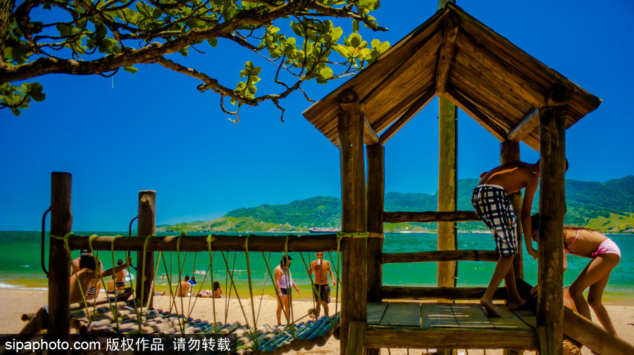 寒風凌冽的冬天去南半球過夏天 巴西伊利亞貝拉絕美海灘