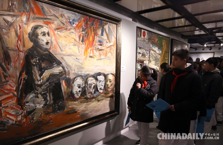 南京大屠殺死難者國(guó)家公祭日暨“丹青映史——侵華日軍南京大屠殺遇難同胞80周年祭藝術(shù)作品特展”