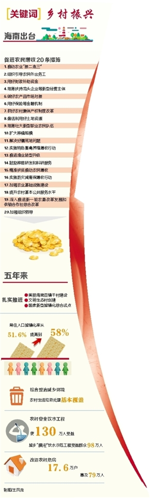 鄉(xiāng)村振興譜新篇 助力老鄉(xiāng)奔小康——貫徹落實(shí)習(xí)總書記2013年視察海南時(shí)的重要講話精神系列綜述之六