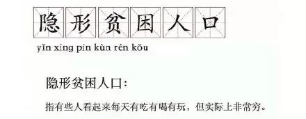 “隱形貧困人口”走紅網(wǎng)絡(luò)，你中槍了嗎？