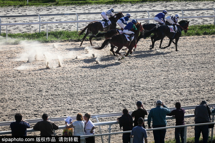 俄羅斯Pyatigorsk競技場 民眾縱馬馳騁享受休閑時(shí)光