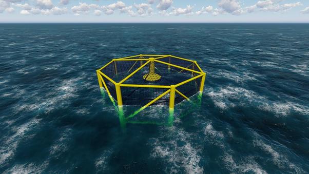 我國首座“深海漁場”建成交付 一個周期可養育三文魚30萬條
