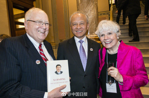 中國駐美大使崔天凱:希望艾奧瓦州在中美合作中繼續(xù)發(fā)揮引領作用