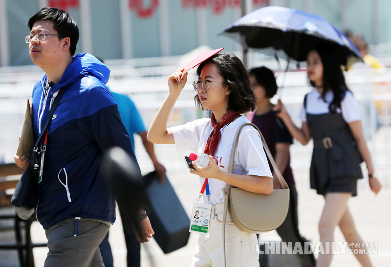 北京持續遭遇高溫天氣