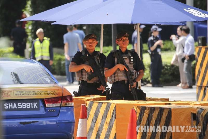 新加坡：朝美領(lǐng)導(dǎo)人會(huì)晤在即 下榻酒店安保森嚴(yán)