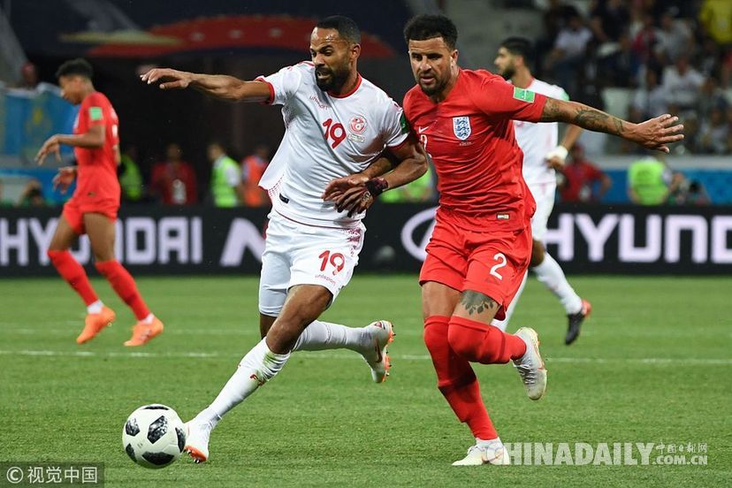 凱恩補時絕殺+梅開二度 英格蘭首戰2-1突尼斯