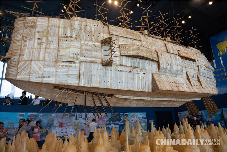 龍貓、巨型飛艇亮相 吉卜力官方藝術大展首登中國