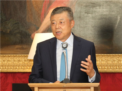 劉曉明大使在上海高級金融學院訪英晚宴上的主旨演講:《抓住黃金機遇,引領中英合作》