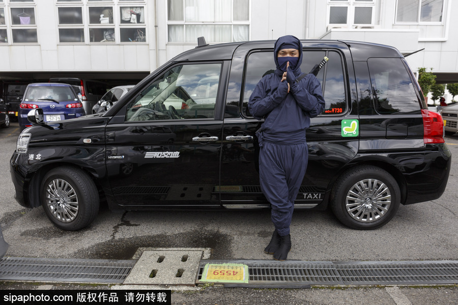 別慌他只是個司機！日本推出忍者司機服務還可展示技能