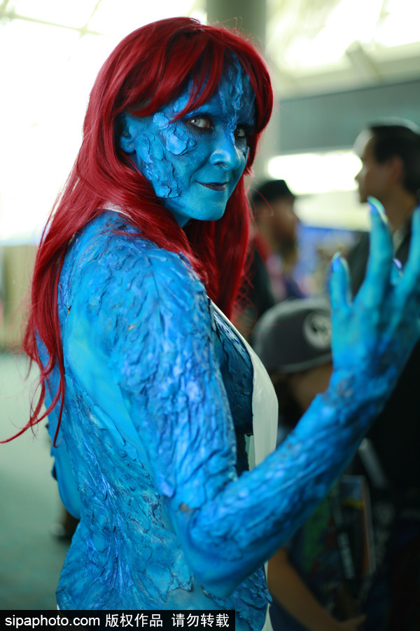 美國圣地亞哥動(dòng)漫展上模仿者各顯神通吸引眼球