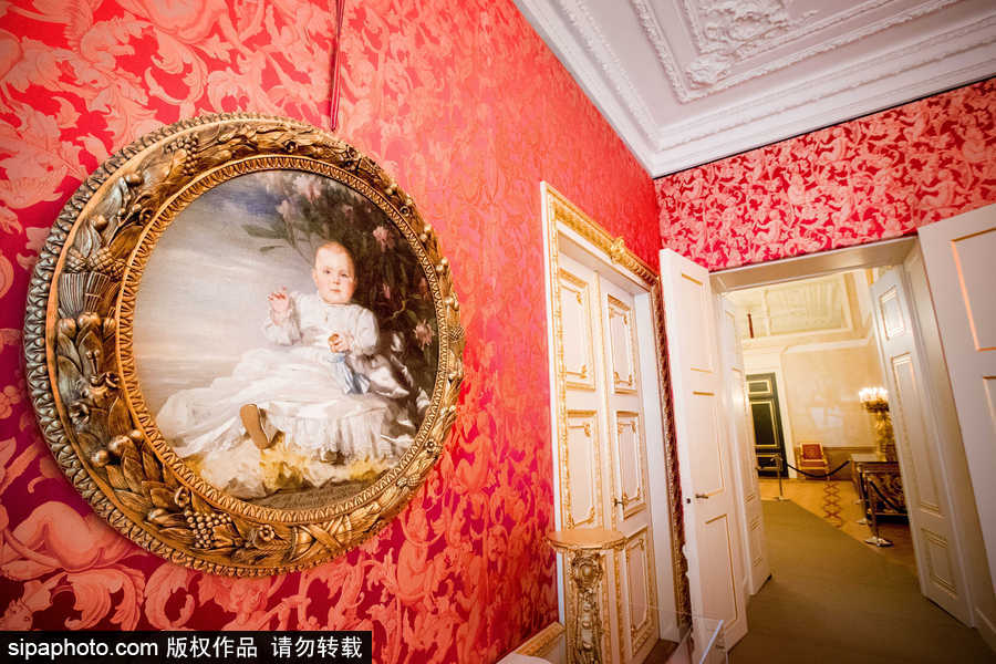 荷蘭海牙皇家宮殿對(duì)公眾開放 富麗堂皇皇家范兒十足