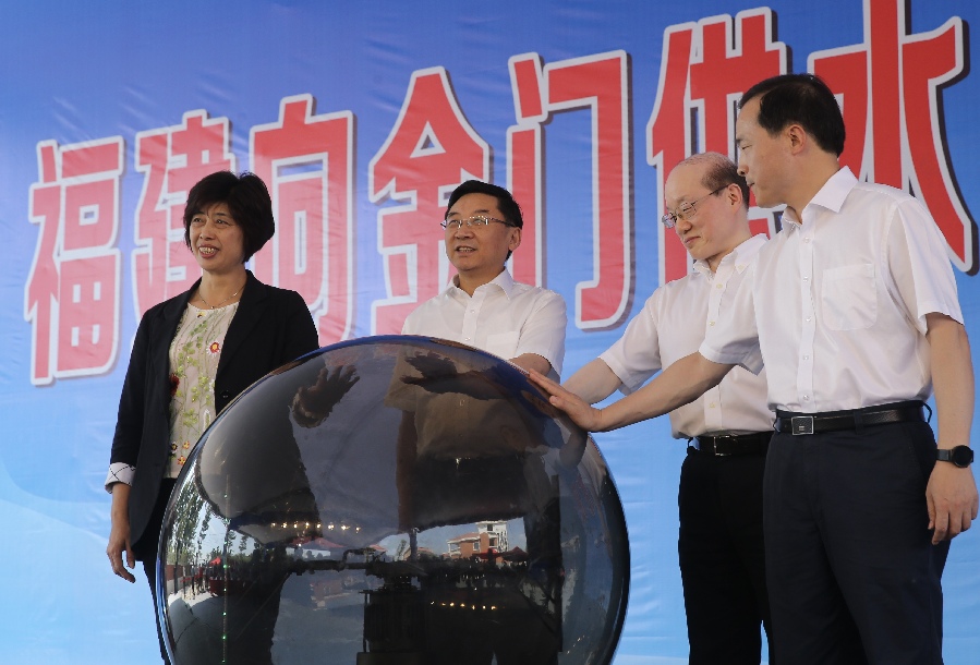 福建向金門供水工程實(shí)現(xiàn)正式通水