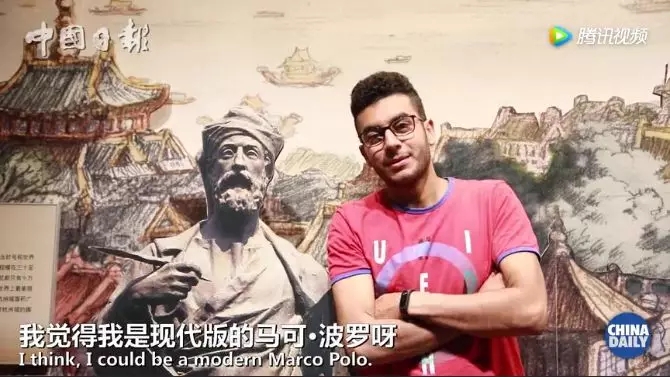 埃及小哥下揚州,聽說他的目標是成為“一帶一路上的馬可·波羅”!