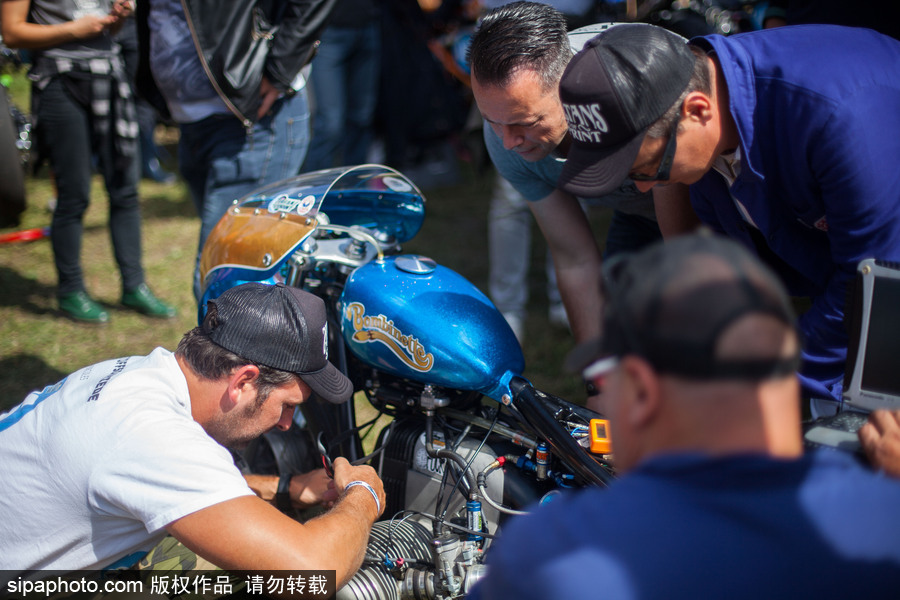 炫酷造型出盡風頭！德國萊昂貝格成為摩托車愛好者的天堂