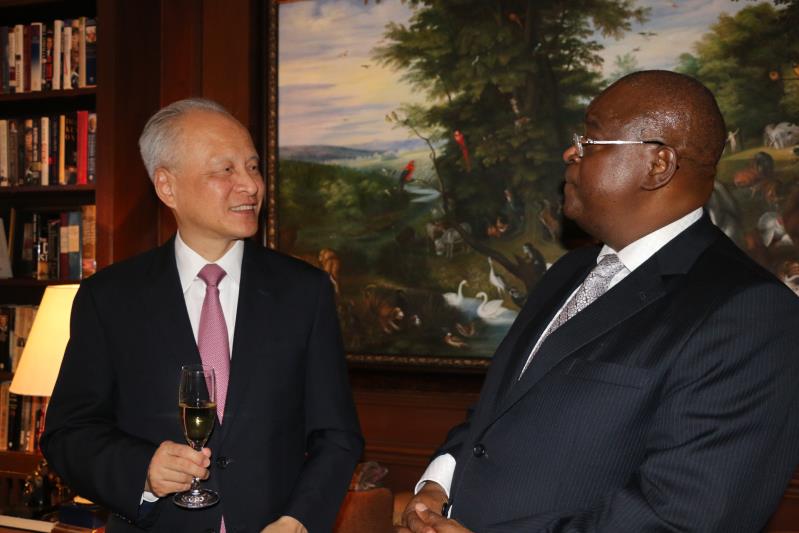 把酒慶盛會，歡聚話友情——中國與非洲國家駐美使節(jié)共同慶祝中非合作論壇2018年北京峰會成功舉行