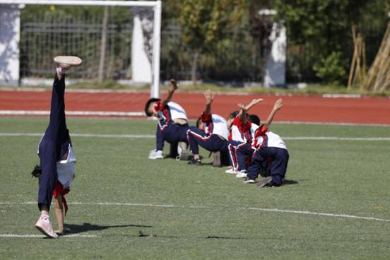 “中國農村改革第一村”--小崗村孩子們的課間活動