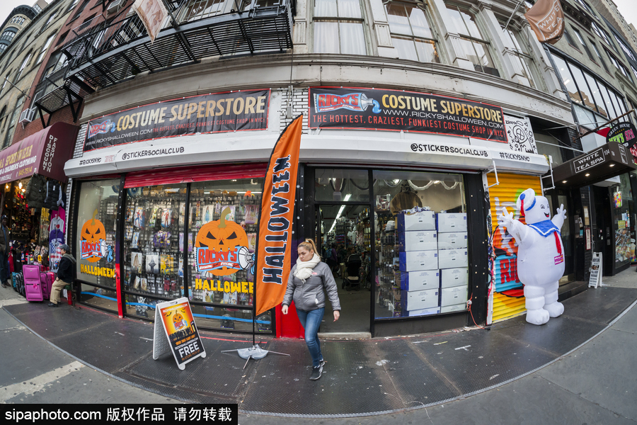 美國紐約：萬圣節將至 預計節日花費將達到90億美元