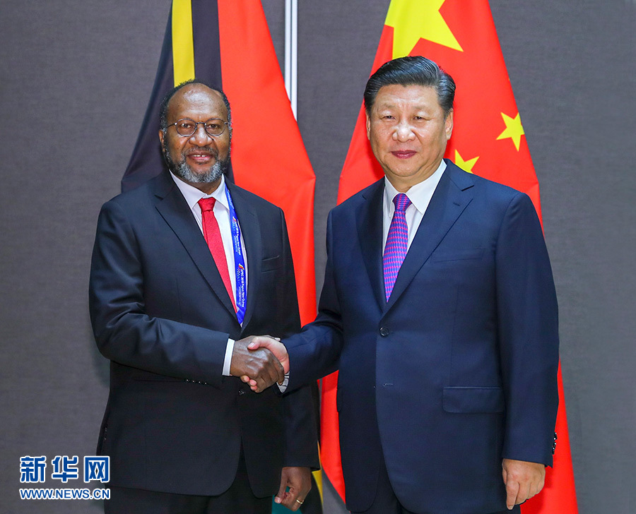 習(xí)近平會見建交太平洋島國領(lǐng)導(dǎo)人