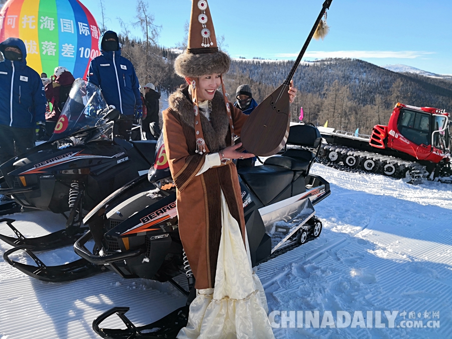 【改革開放40年】基層行：冬季來新疆滑雪！新疆可可托海實現工礦區到旅游區轉型