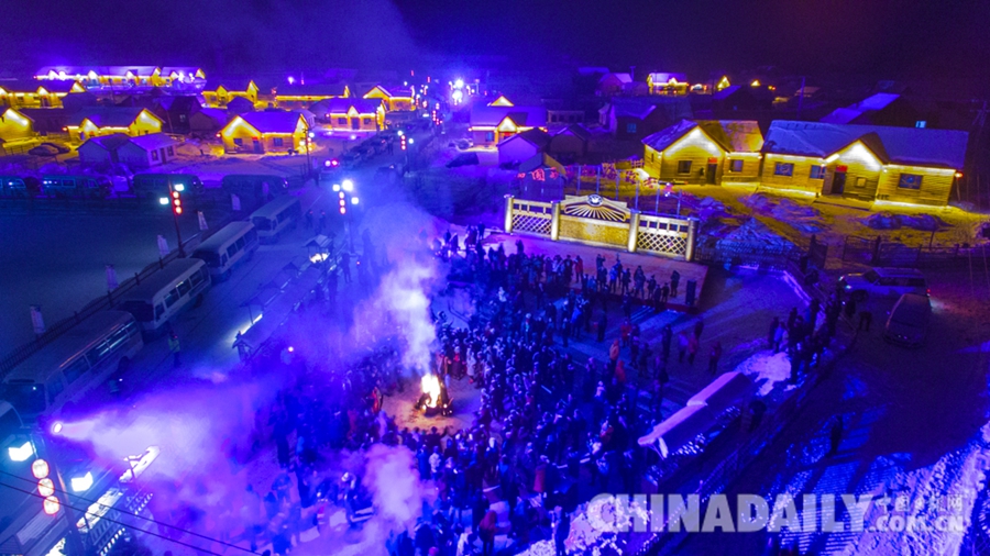 【改革開放40年】基層行：冬季來新疆滑雪！新疆可可托海實現工礦區到旅游區轉型