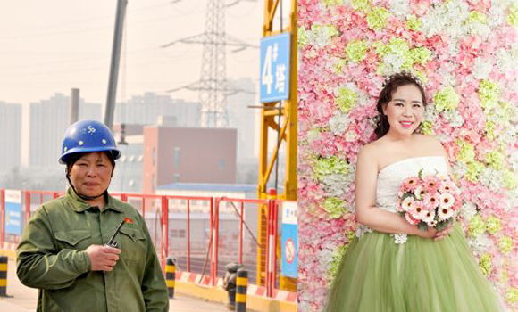 驚艷了時光！當女工們脫下工裝走進照相館