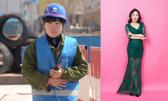 驚艷了時光！當女工們脫下工裝走進照相館[組圖]