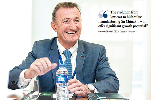 達索系統首席執行官夏伯納:3D技術將成為業界焦點